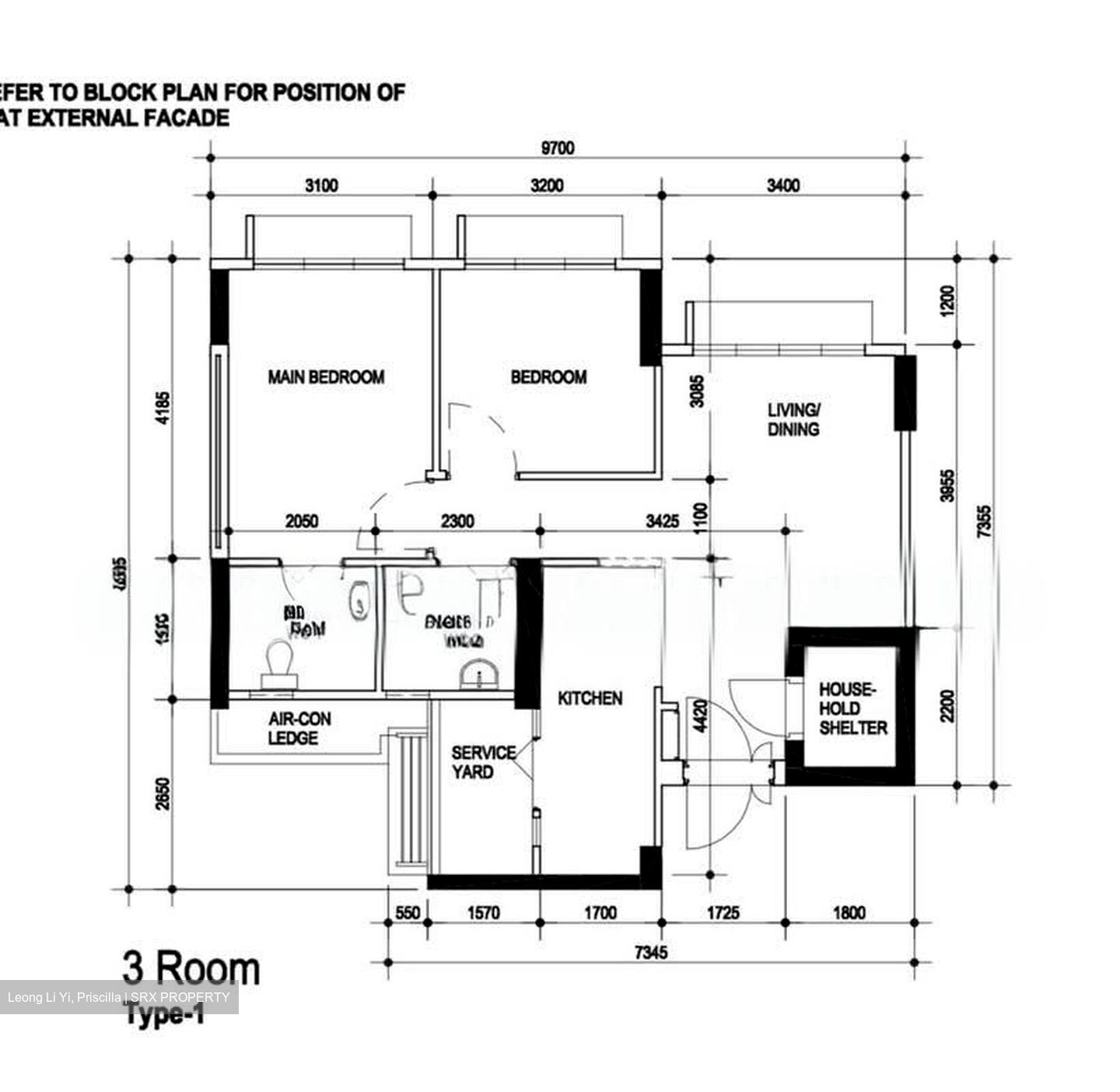 Blk 113B Alkaff Oasis (Toa Payoh), HDB 3 Rooms #590860781